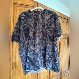 Unisex Abercrombie and Fitch Camo Shirt